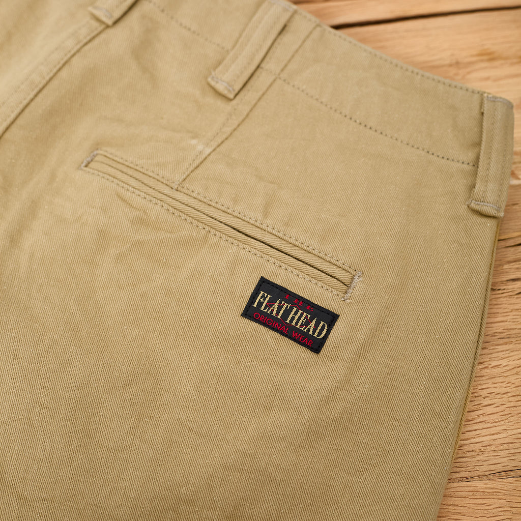 the flat head | chino-hose fn-pa-c014 - beige - Bild 5
