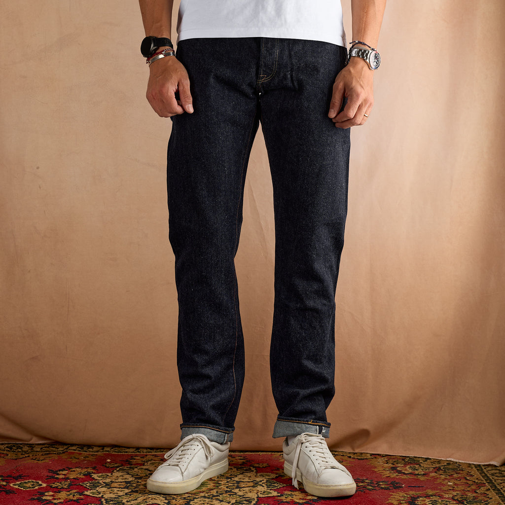 the flat head | fn-8004 18oz selvedge jeans - wide tapered – stuf