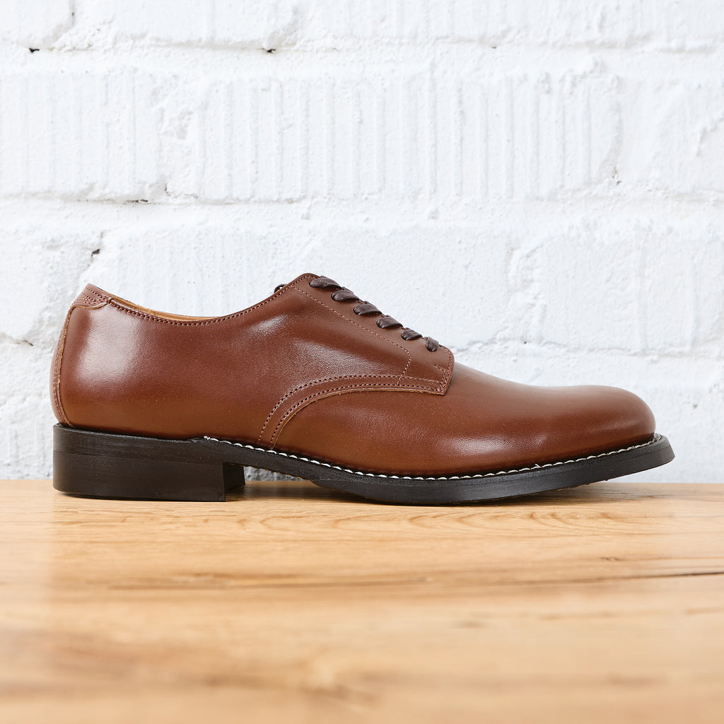 the flat head | fn-fb-102 horsehide serviceman shoes – brown - Bild 1