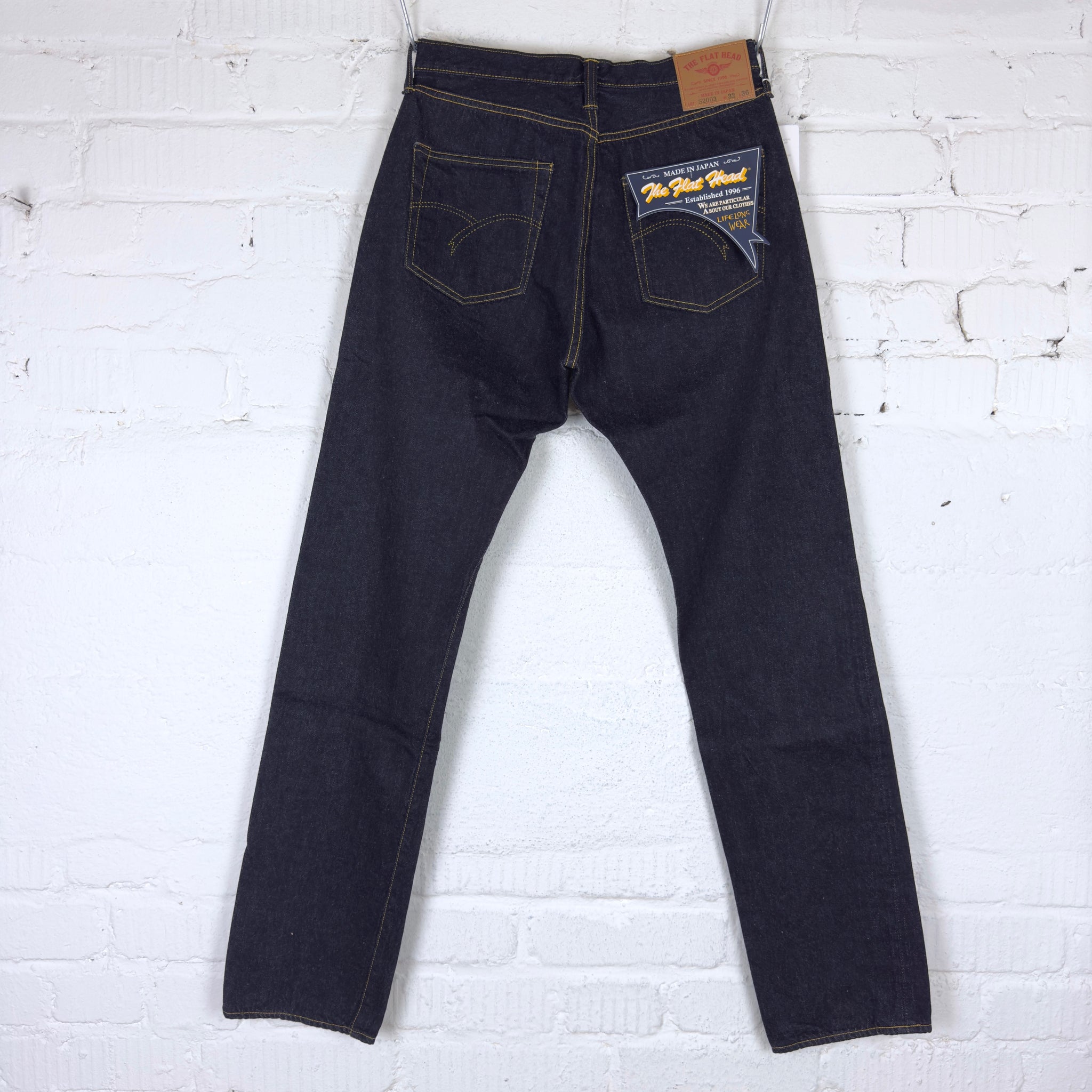 the flat head | fn-s2003 12oz wide tapered jean – stuf|f-official