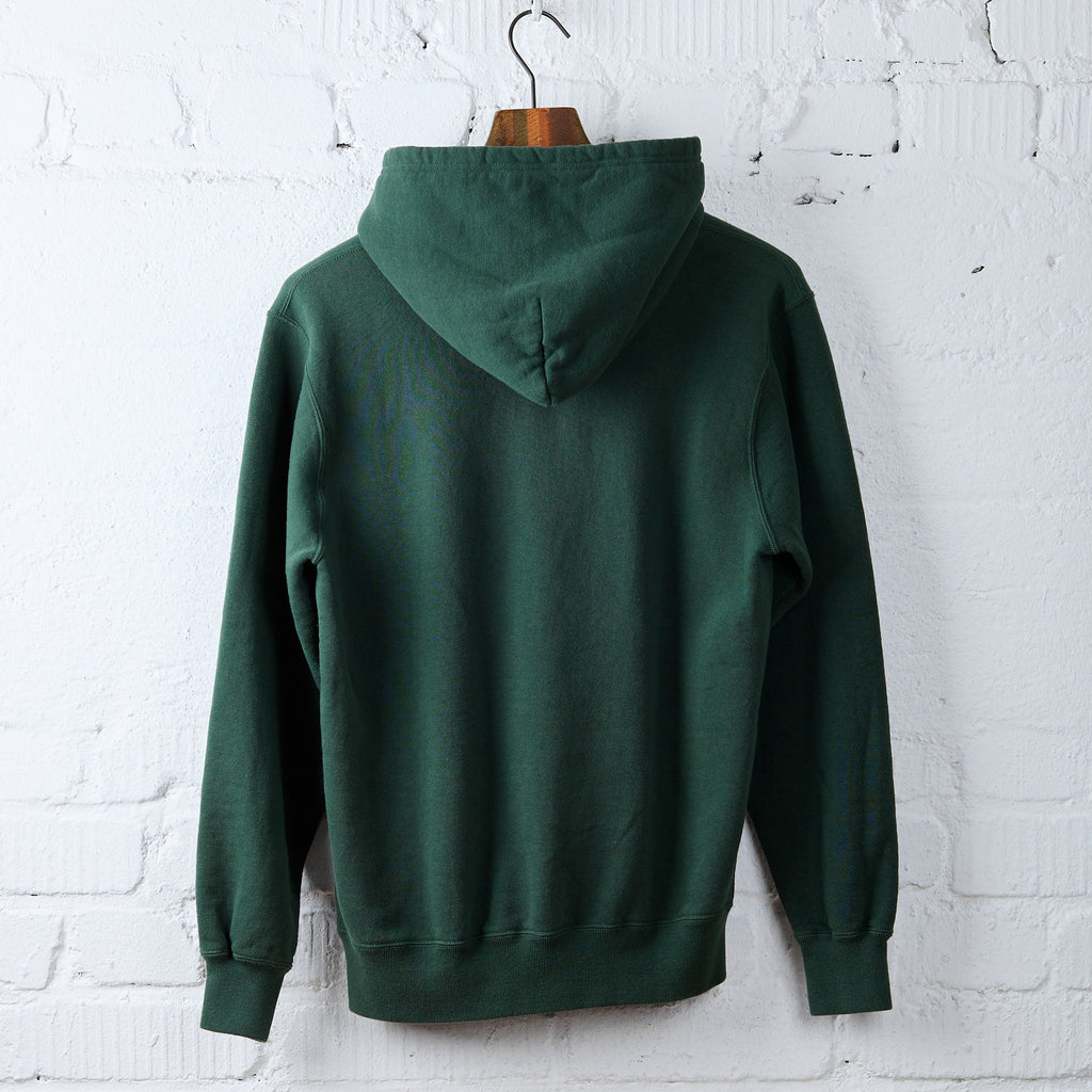 the flat head | fn-swp-301 - hooded sweatshirt - green - Bild 2