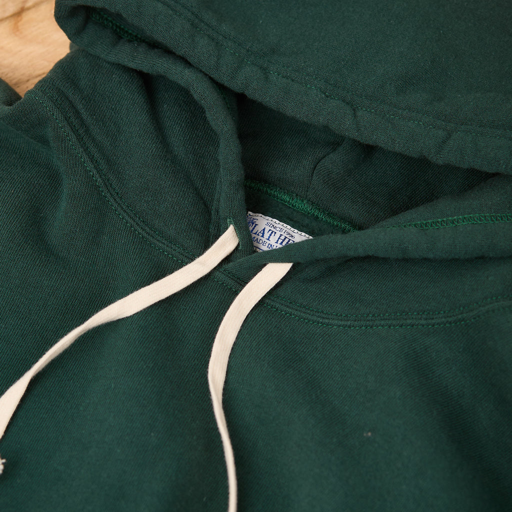 the flat head | fn-swp-301 - hooded sweatshirt - green - Bild 3