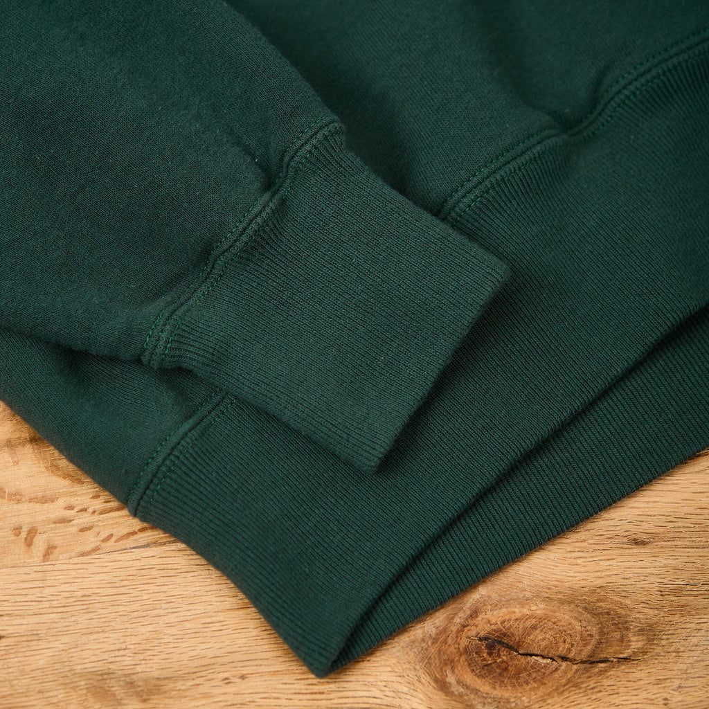 the flat head | fn-swp-301 - hooded sweatshirt - green - Bild 4