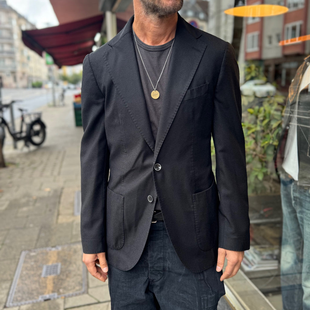 the last of the true by santaniello | wool blazer - black - Bild 2