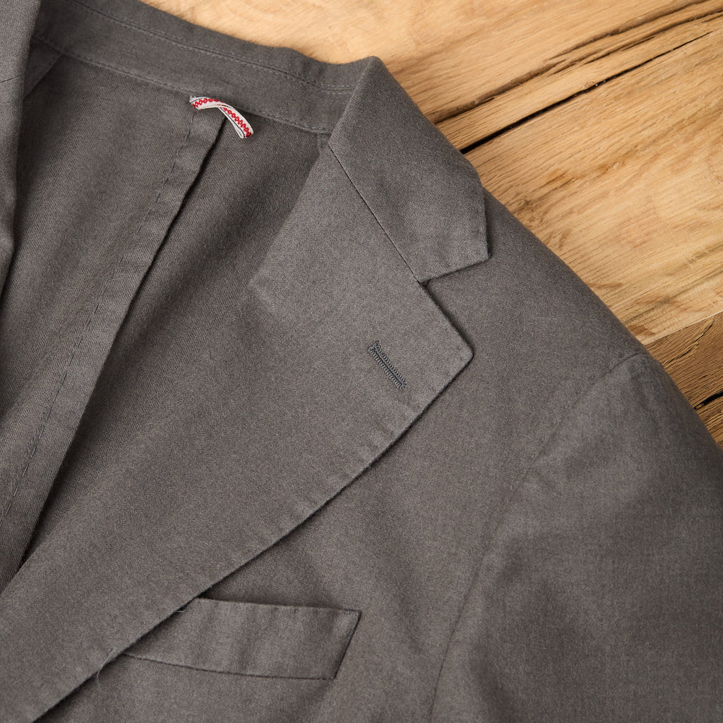 the last of the true by santaniello | wool blazer - grey - Bild 3