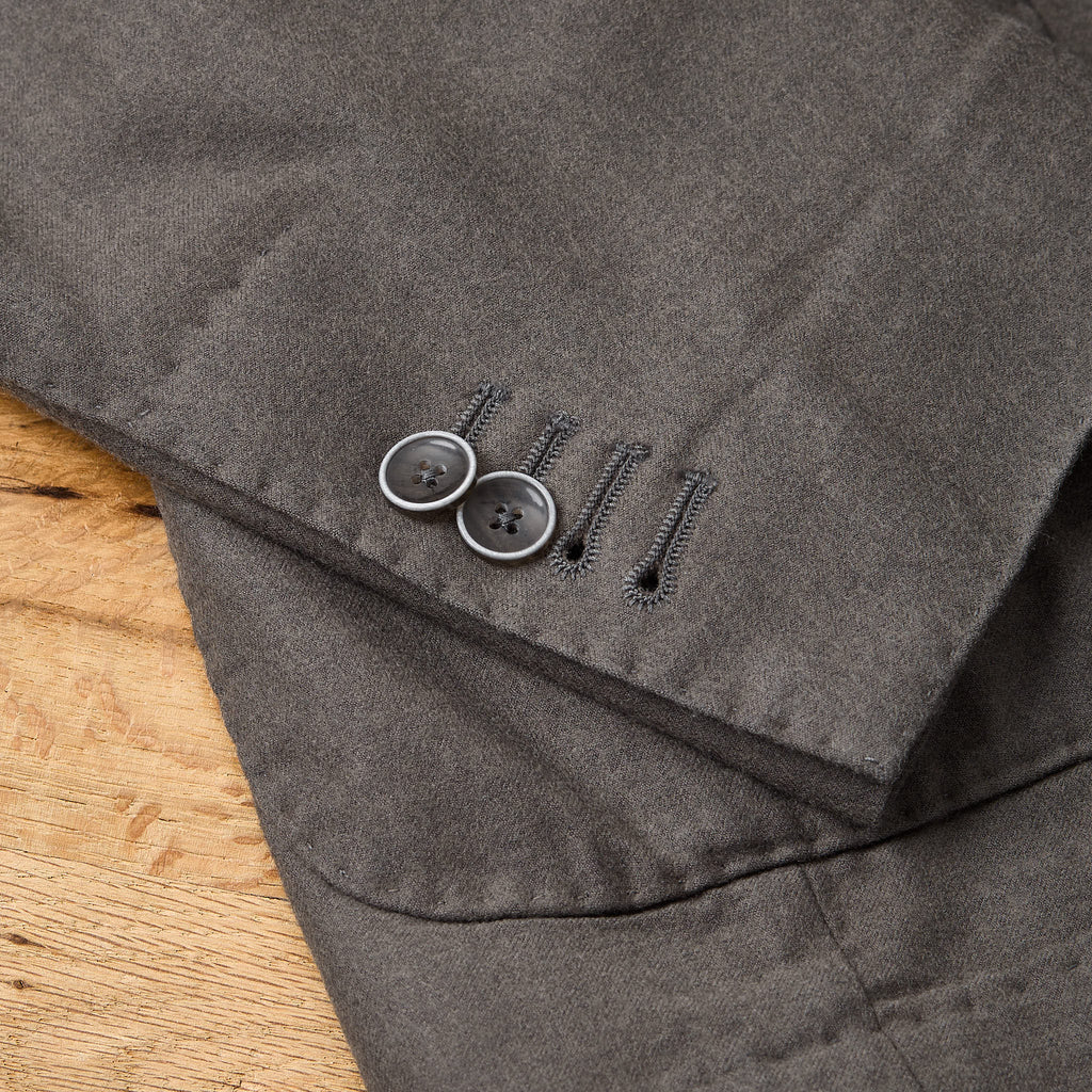 the last of the true by santaniello | wool blazer - grey - Bild 5