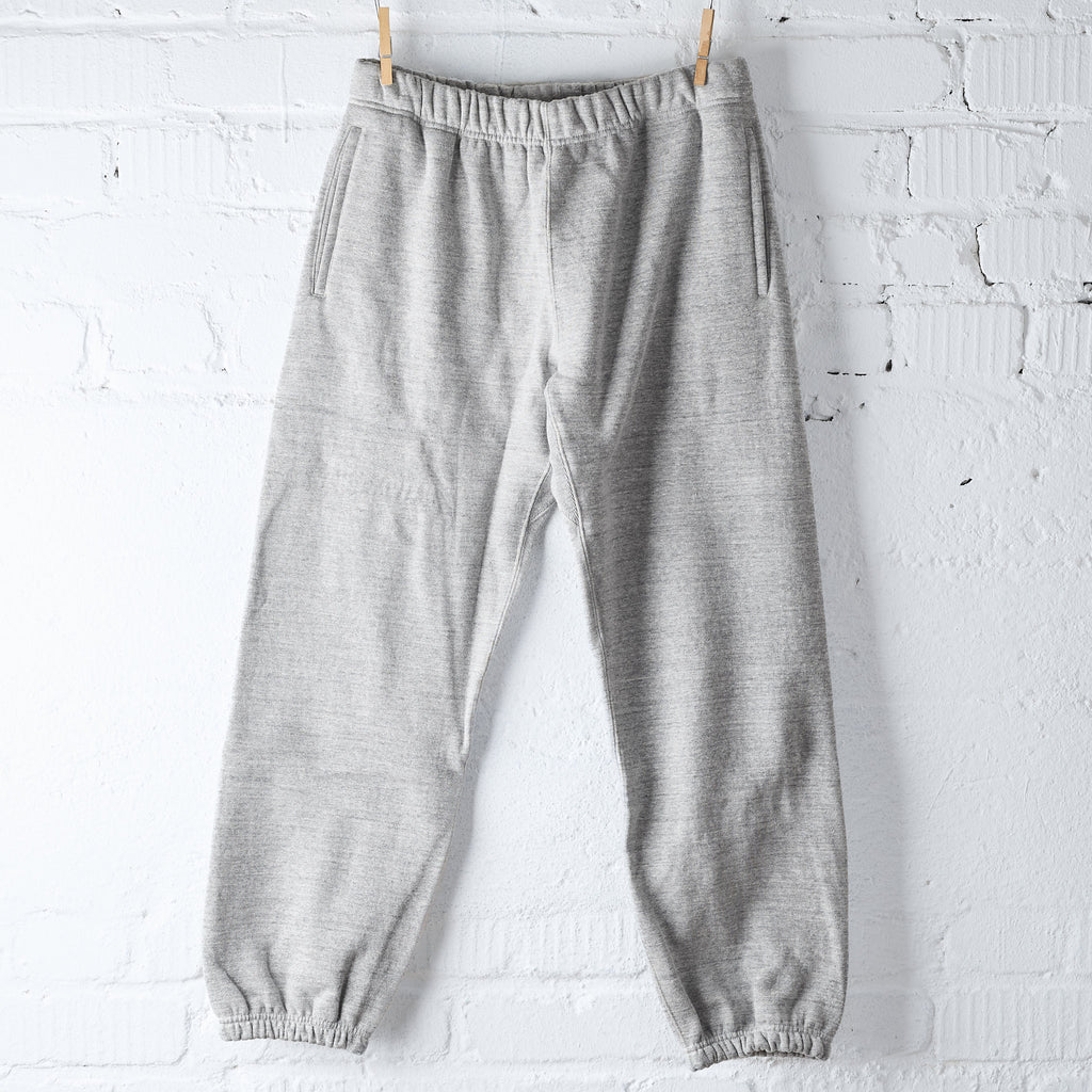 the real mccoy's | 10oz loopwheel sweatpants - gray