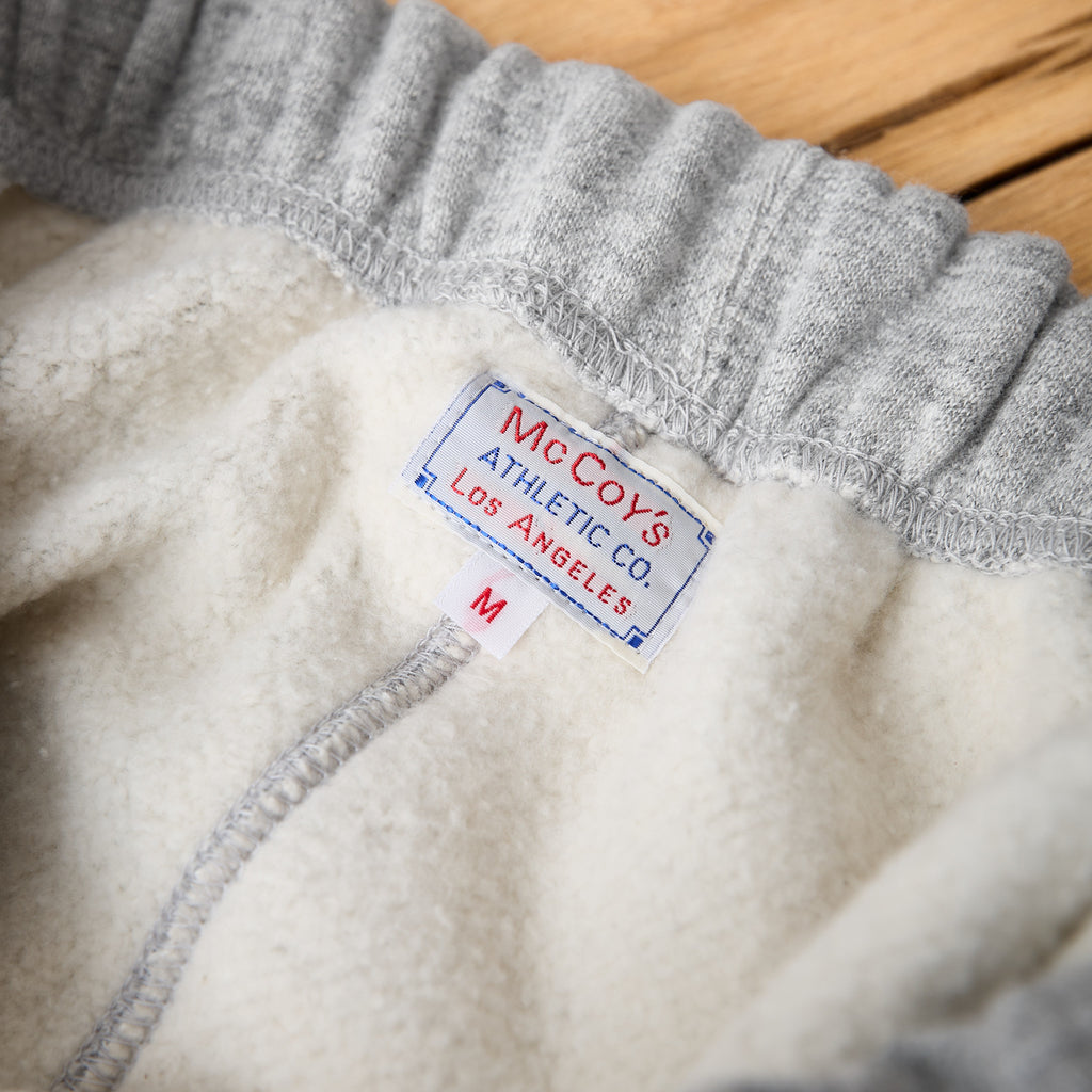 the real mccoy's | 10oz loopwheel sweatpants - gray - Bild 3