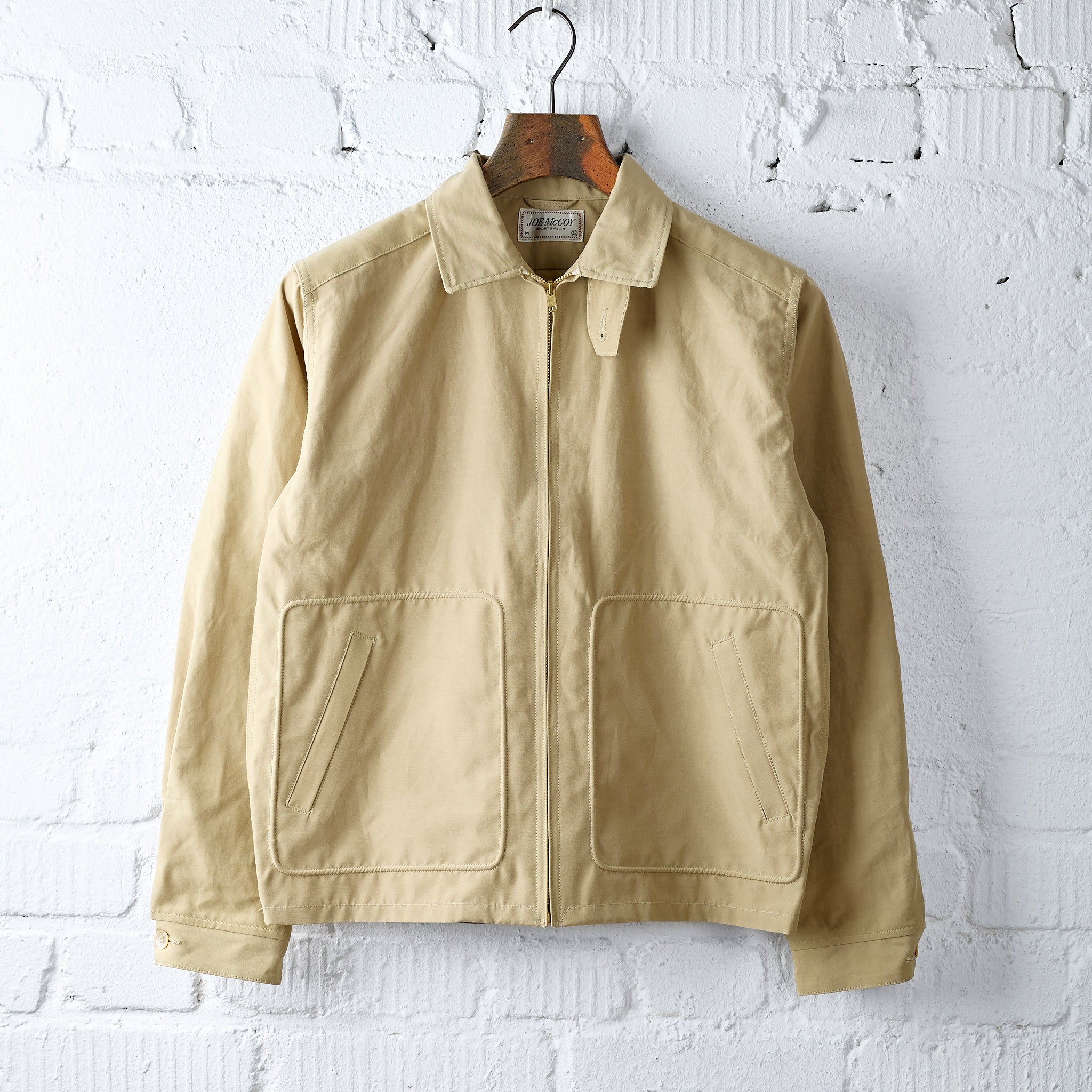 the real mccoy's | all-weather swing jacket beige – stuf|f-official