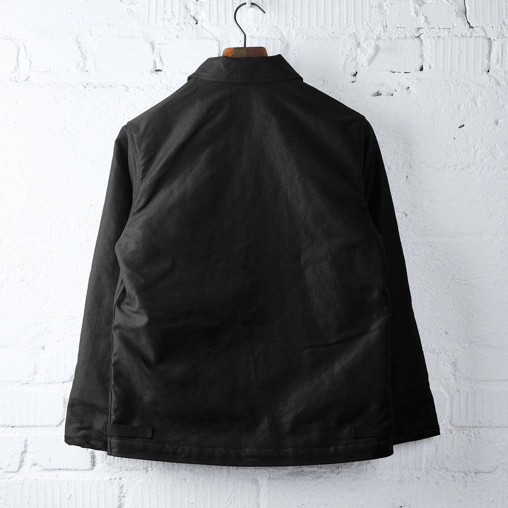 the real mccoy's | buco civilian collared deck jacket black - Bild 3
