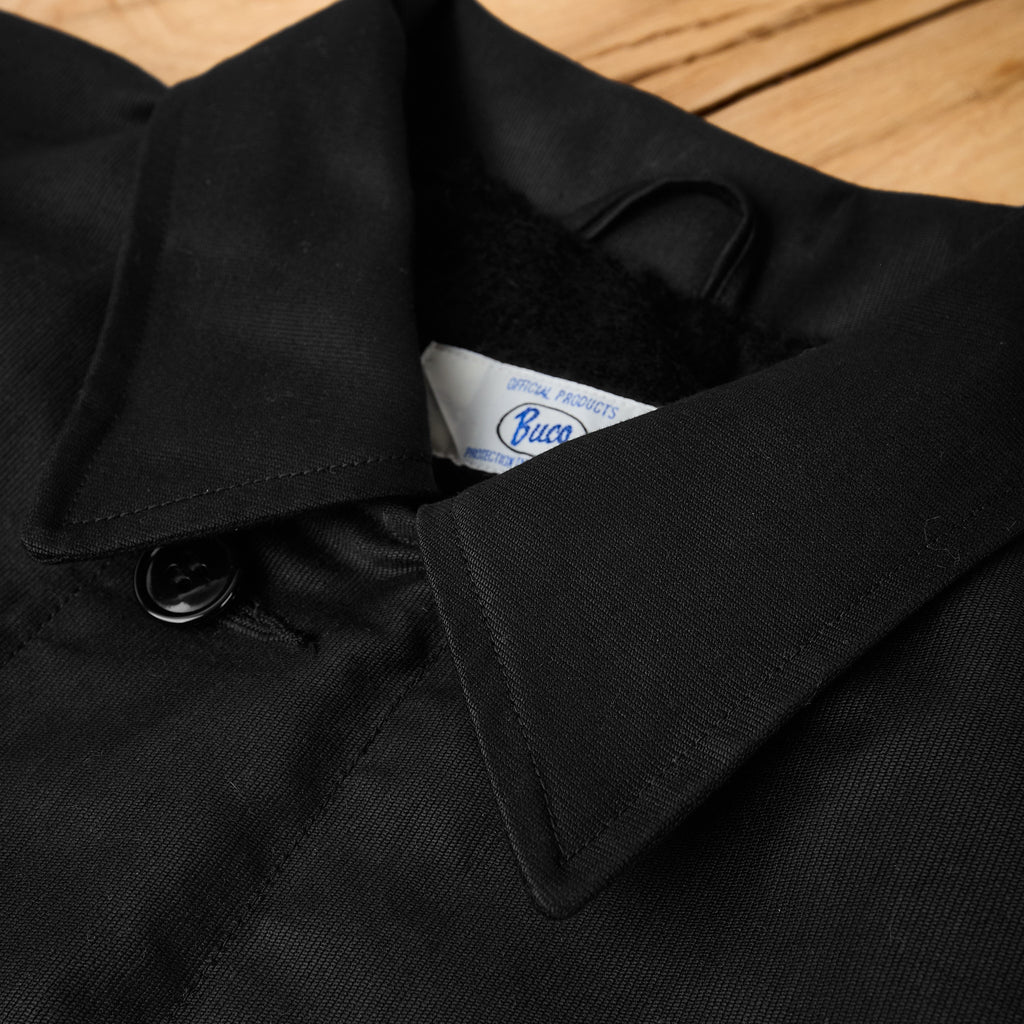 the real mccoy's | buco civilian collared deck jacket black - Bild 4