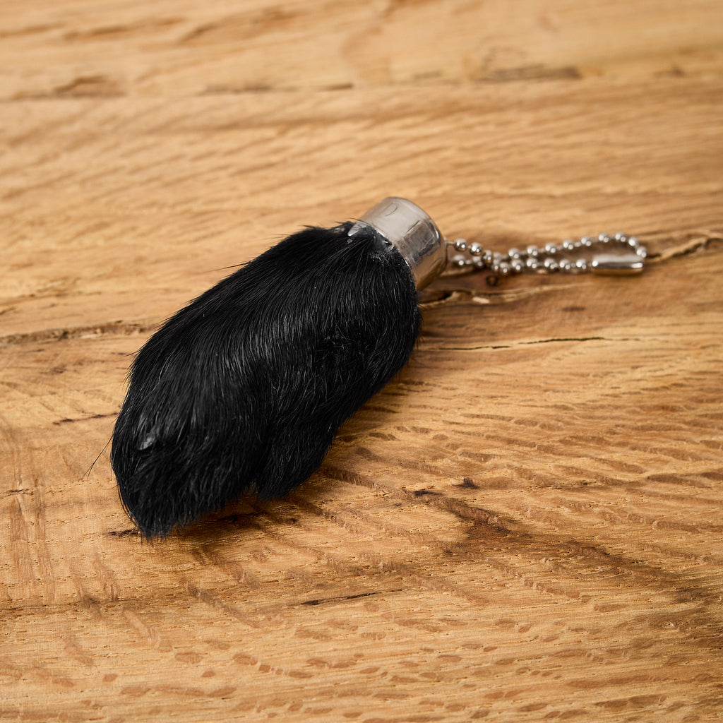 the real mccoy's | buco rabbit foot key chain - black - Bild 2