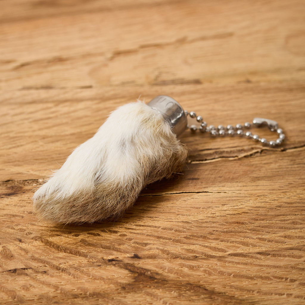 the real mccoy's | buco rabbit foot key chain - white - Bild 2