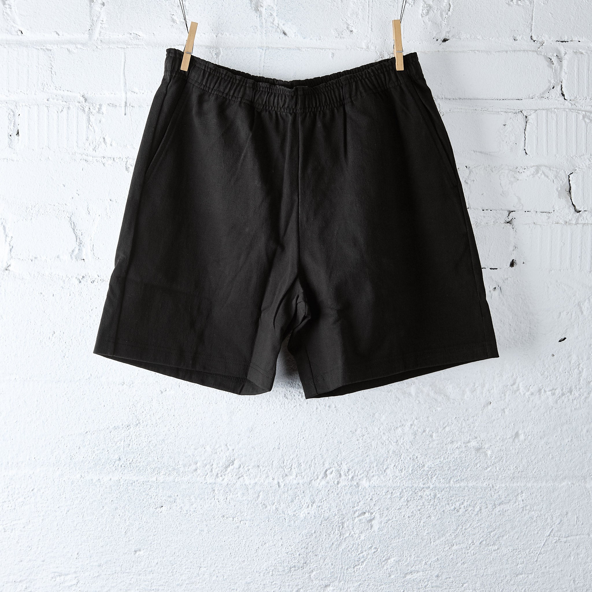 the real mccoy's | jersey gym shorts - black – stuf|f-official