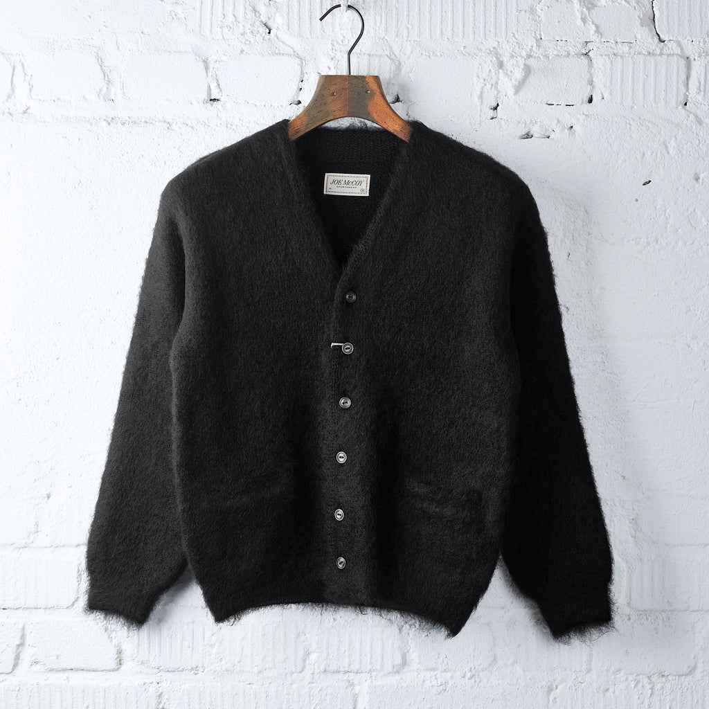the real mccoy's | jm mohair cardigan black