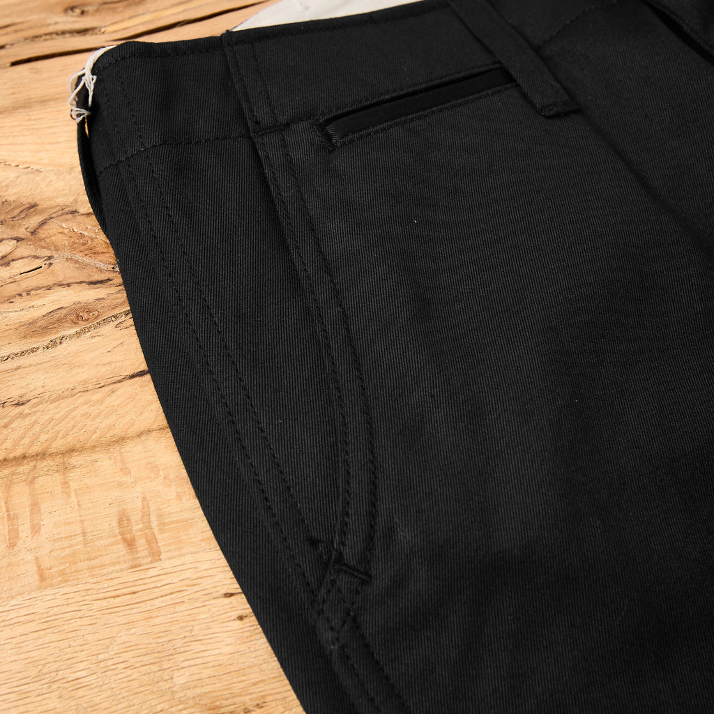 the real mccoy's | joe mccoy blue seal chino trousers - black - Bild 4