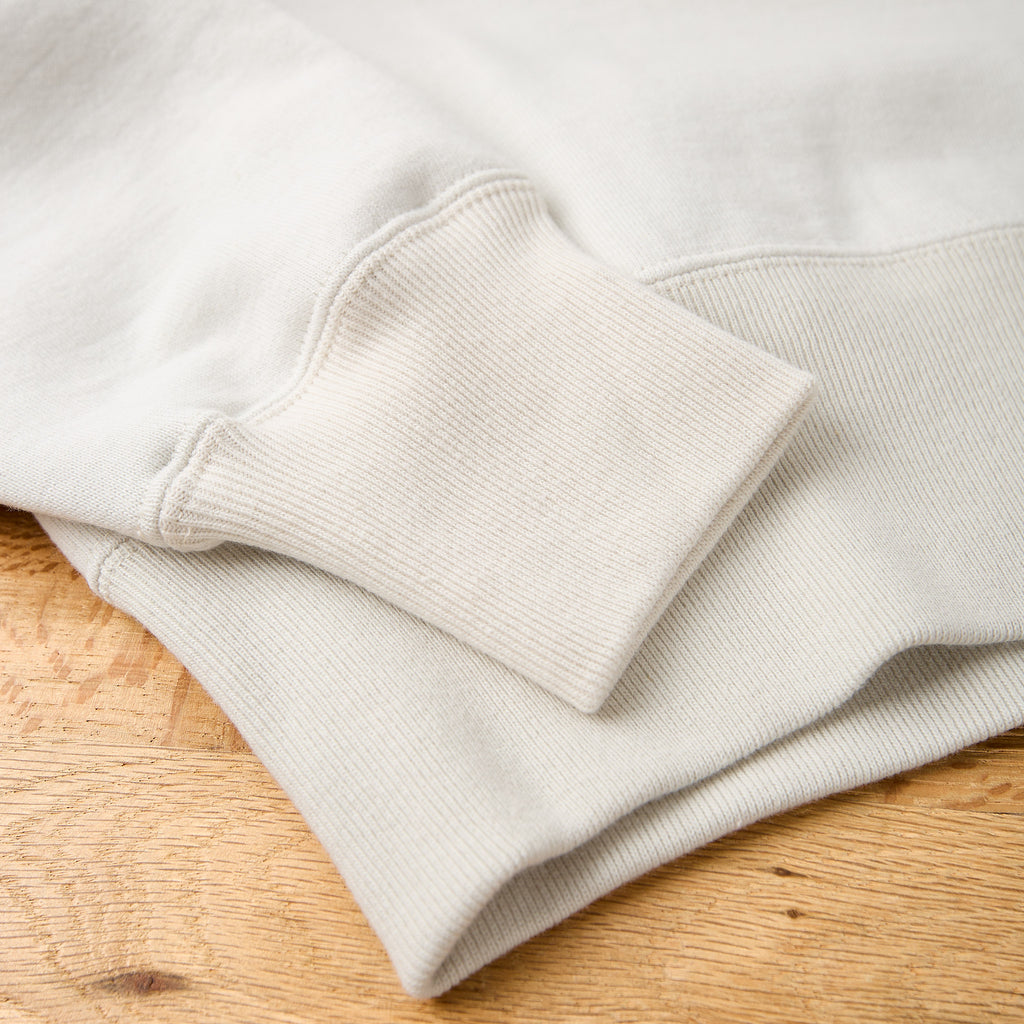 the real mccoy's | loopwheel crewneck sweatshirt - milk - Bild 4