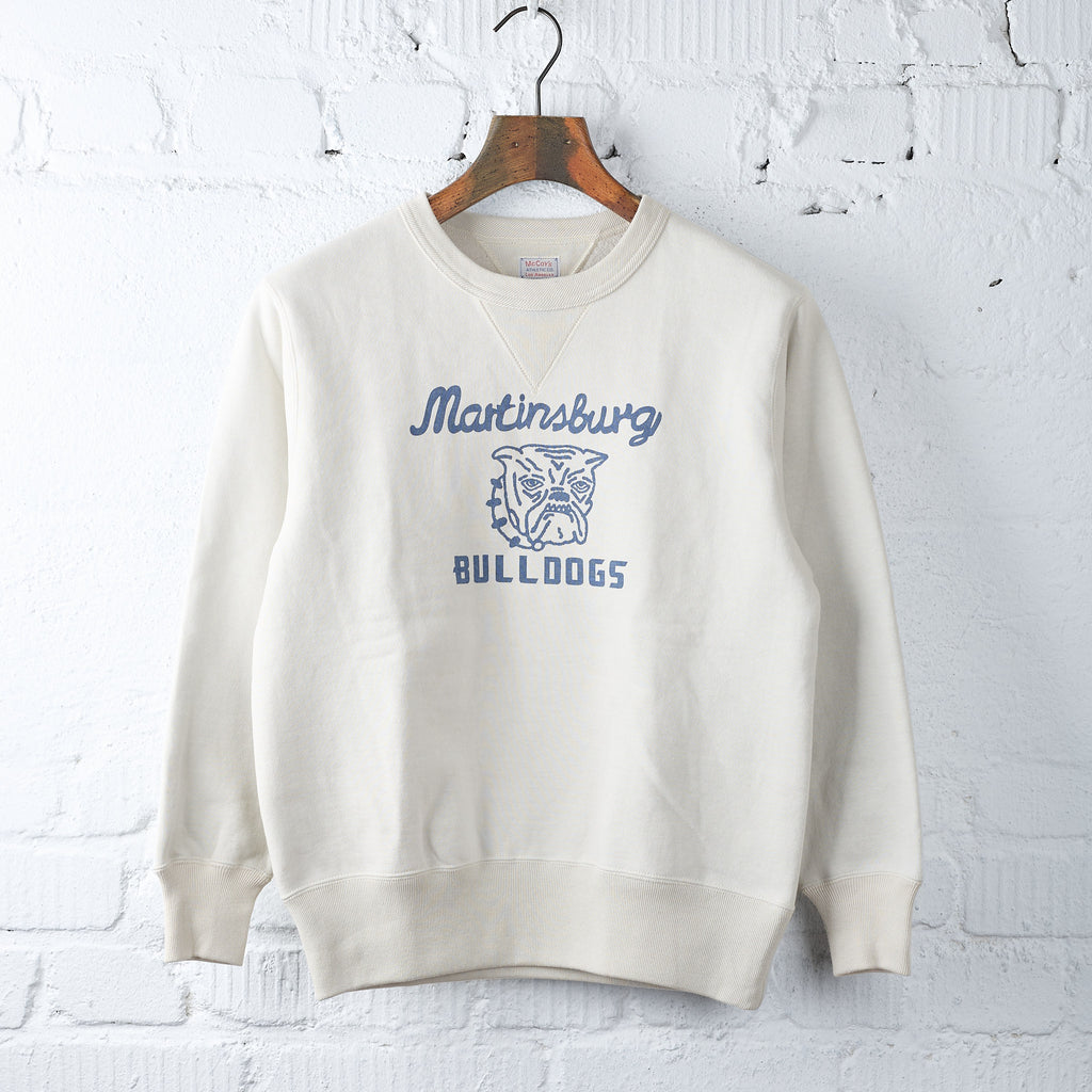 the real mccoy's | loopwheel sweatshirt / bulldogs - Bild 1