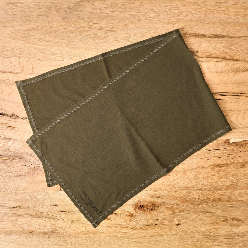 the real mccoy's | ma25007 knitted neckerchief - olive - Bild 2