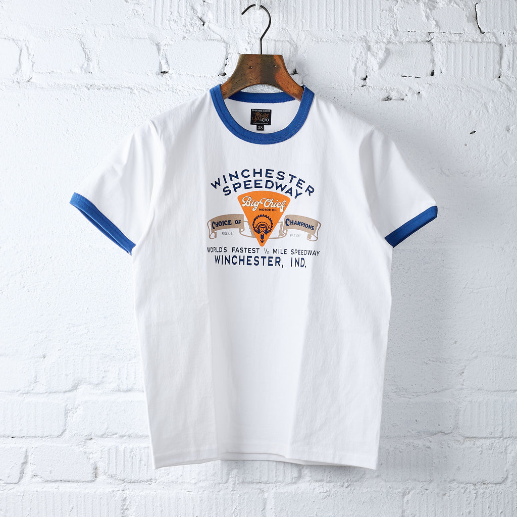 the real mccoy's | joe mccoy tee / big chief - white – stuf|f-official