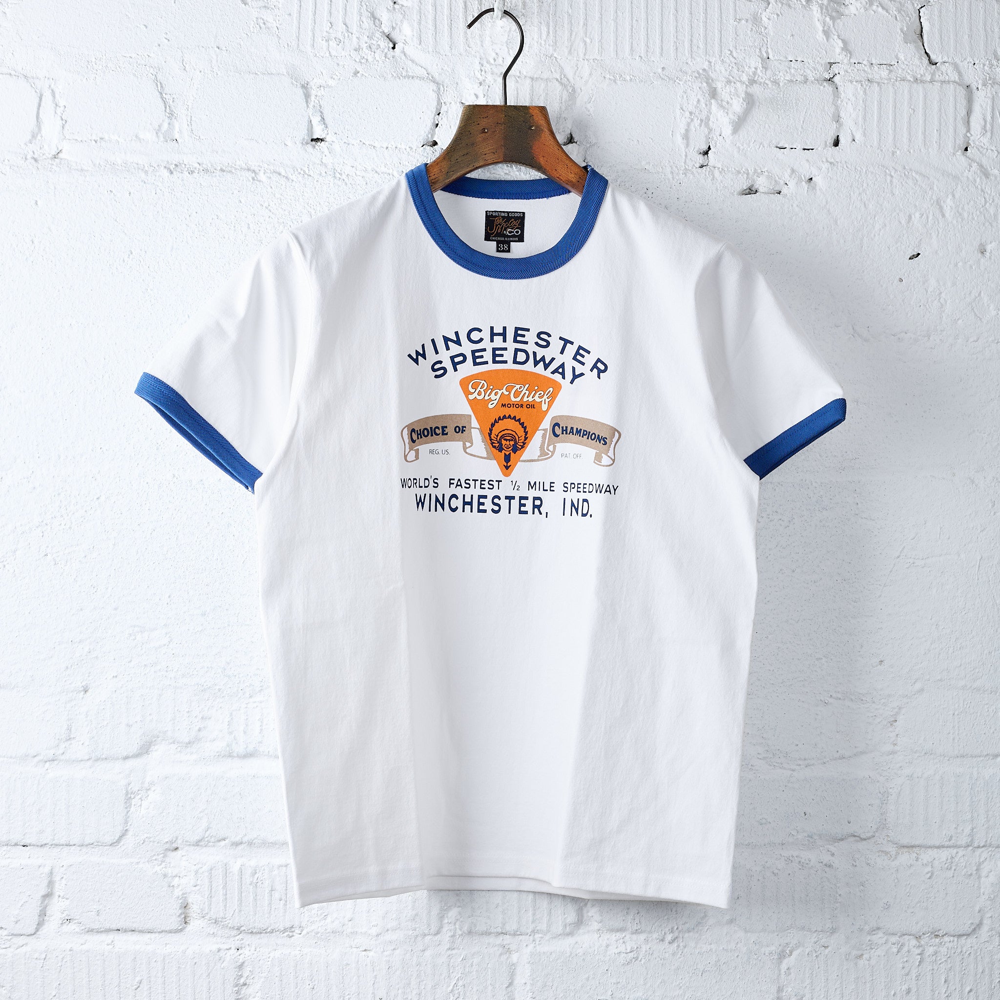 the real mccoy's | joe mccoy tee / big chief - white – stuf|f-official