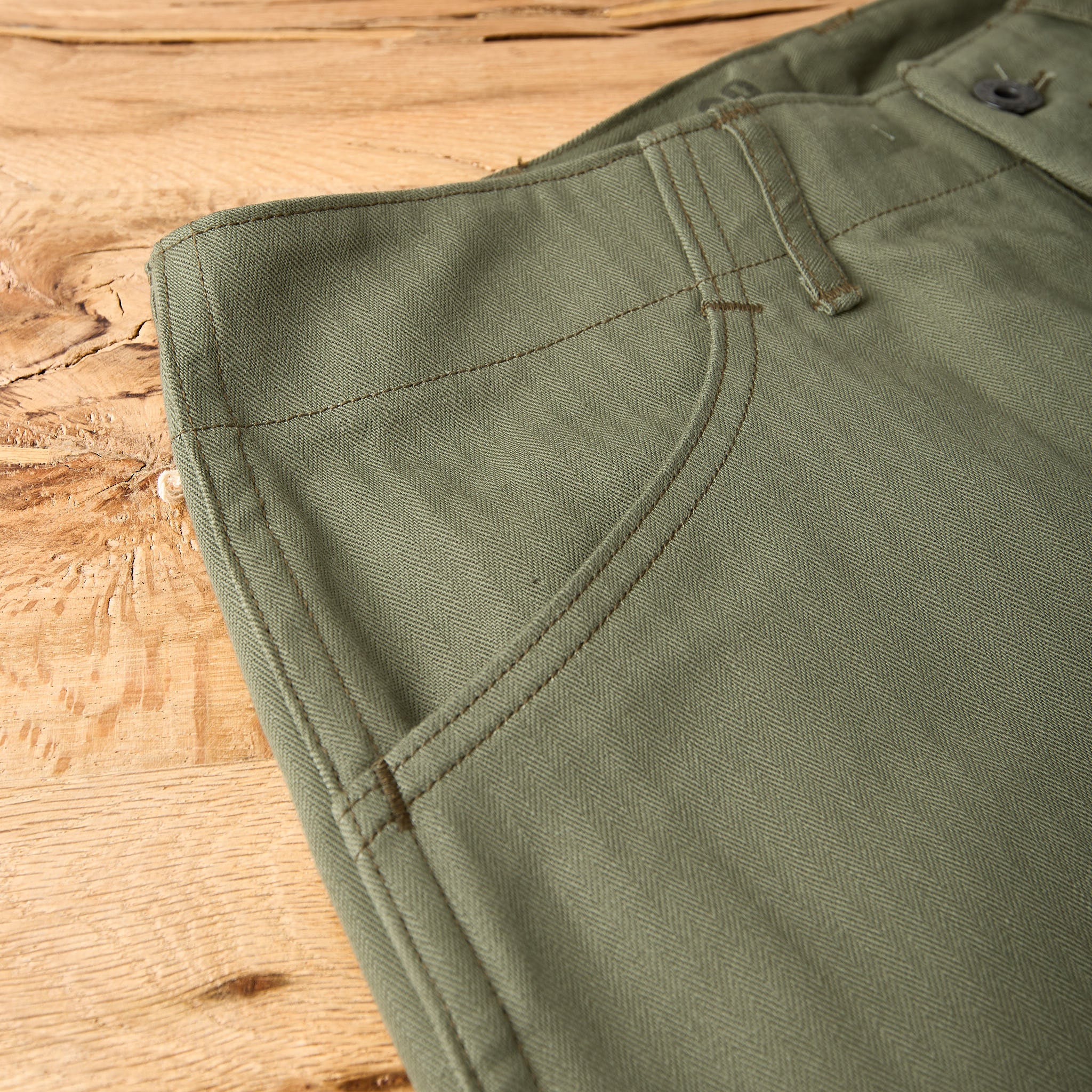 the real mccoy's | trousers, utility n-3 olive – stuf|f-official