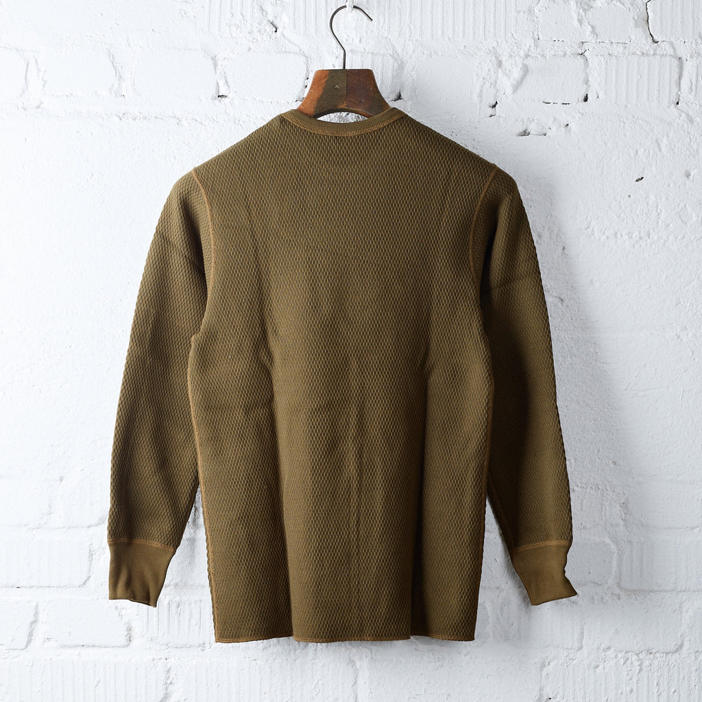 the real mccoy's | u.s. army military thermal shirt olive - Bild 2