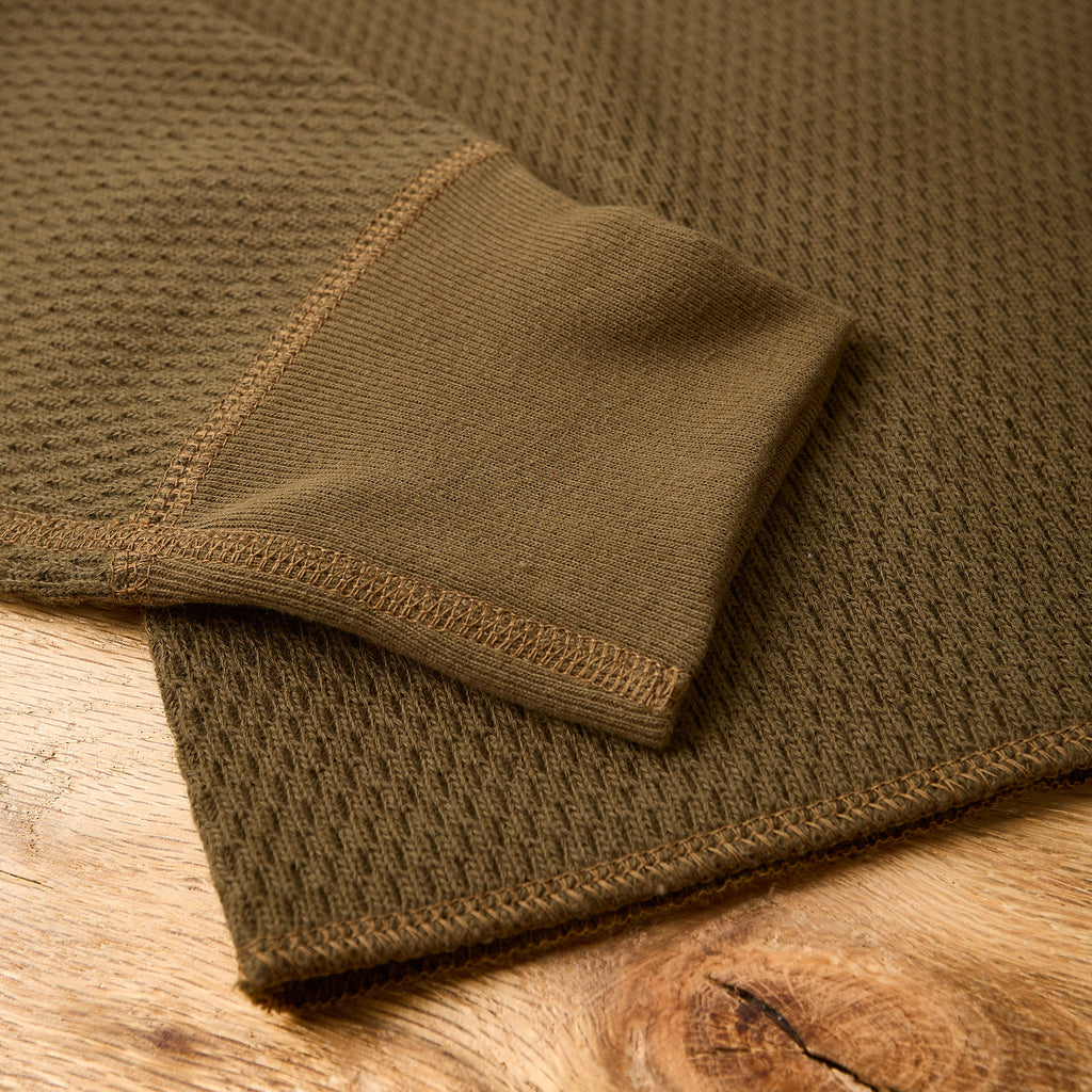 the real mccoy's | u.s. army military thermal shirt olive - Bild 4