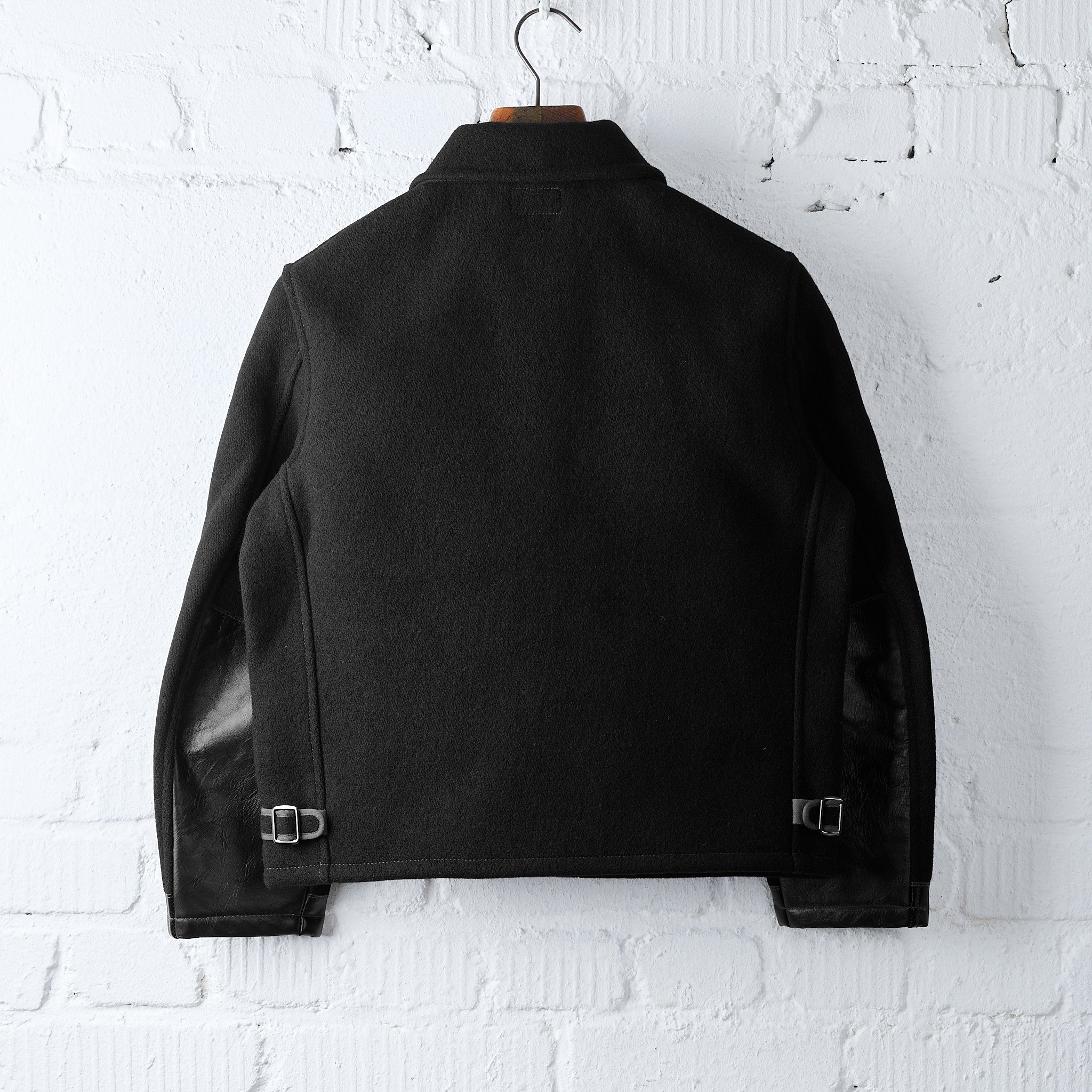 the real mccoy's | wool field sports jacket - black – stuf|f-official