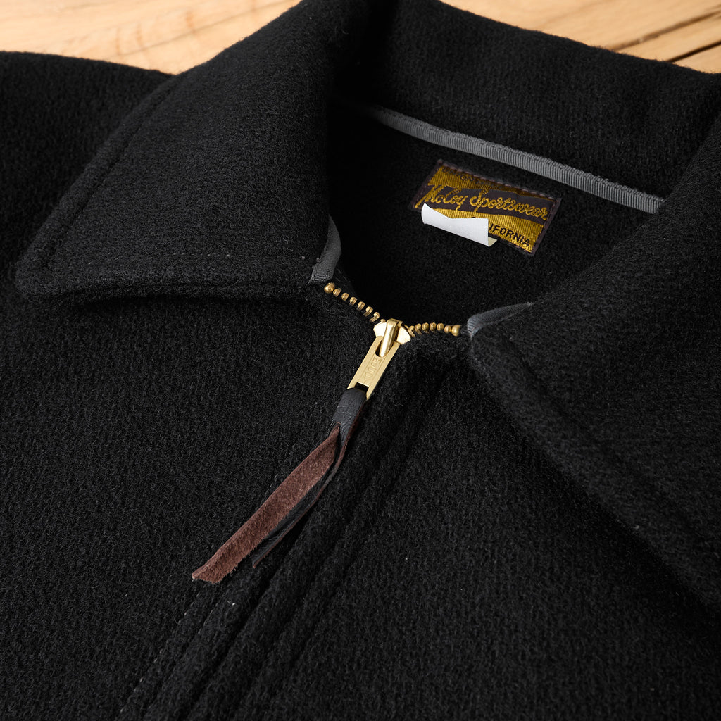 the real mccoy's | wool field sports jacket - black - Bild 3