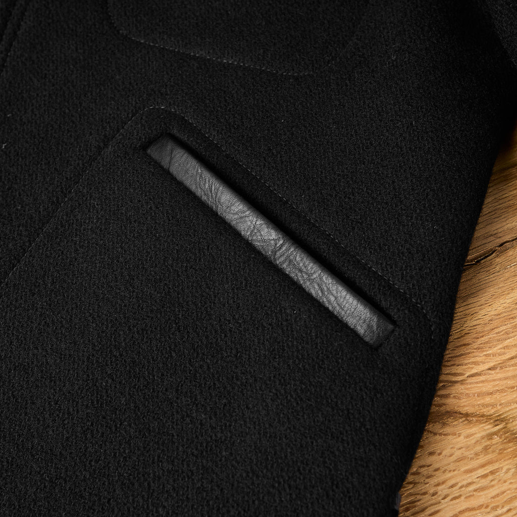 the real mccoy's | wool field sports jacket - black - Bild 4