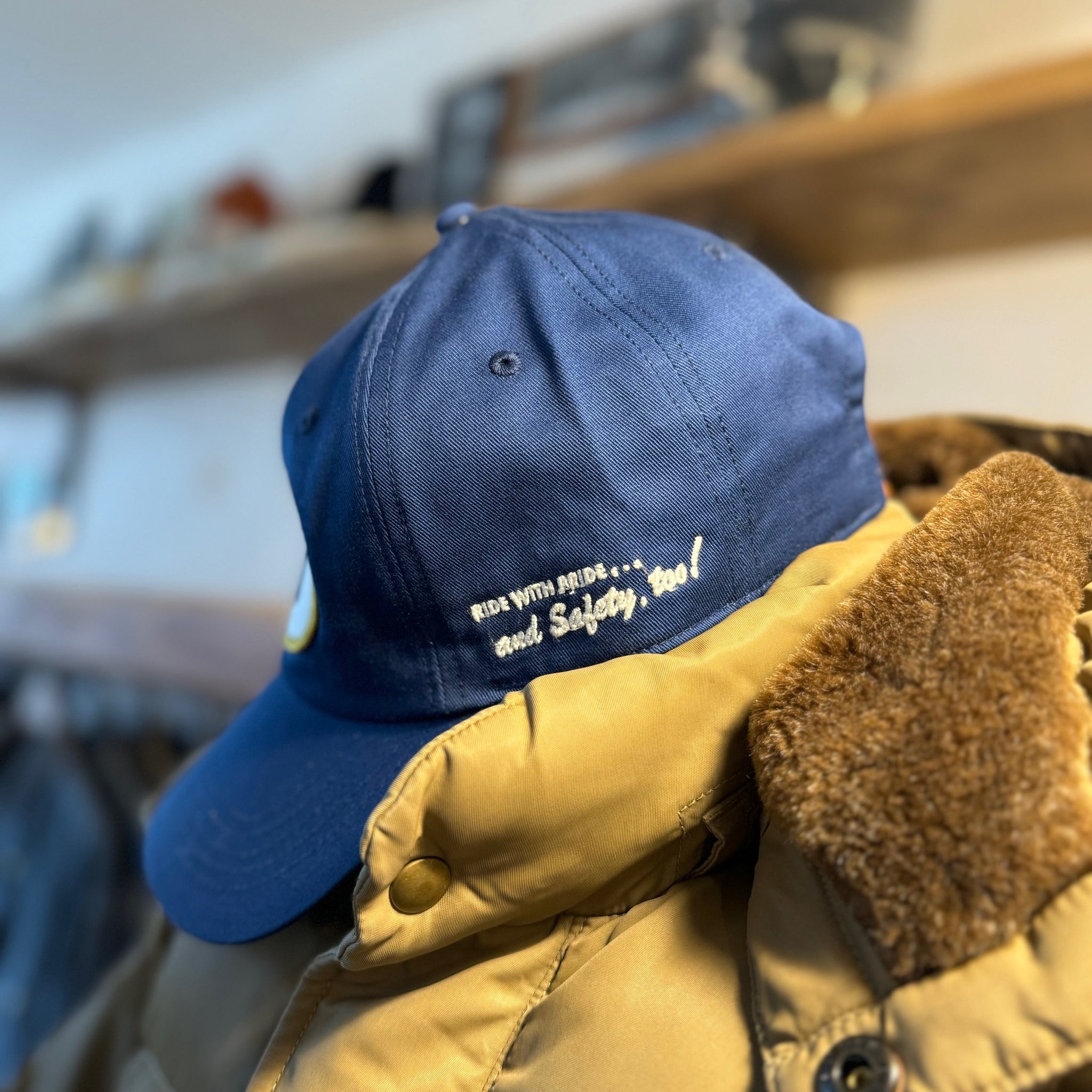 the real mccoy's | buco logo cap / oval - cobalt – stuf|f-official