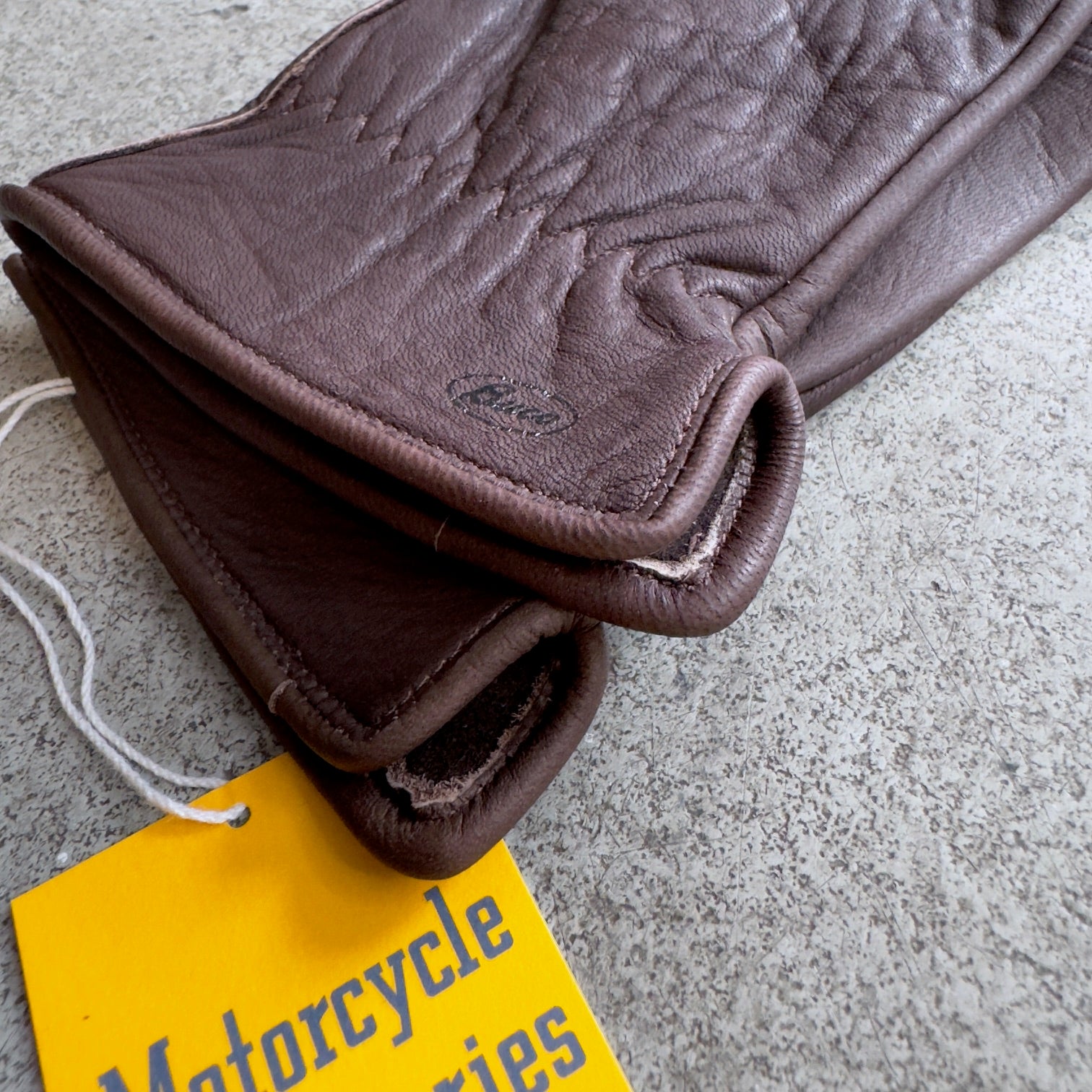 the real mccoy's | buco motorcycle glove - deerskin brown – stuf|f