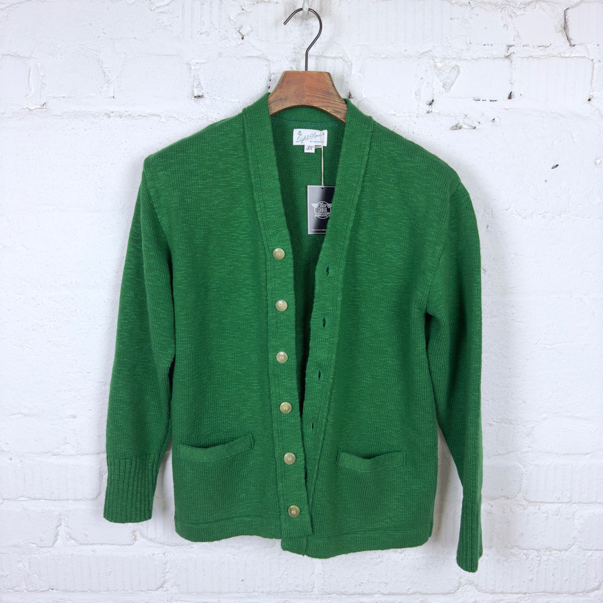 the real mccoy s cotton summer cardigan green stuf f official