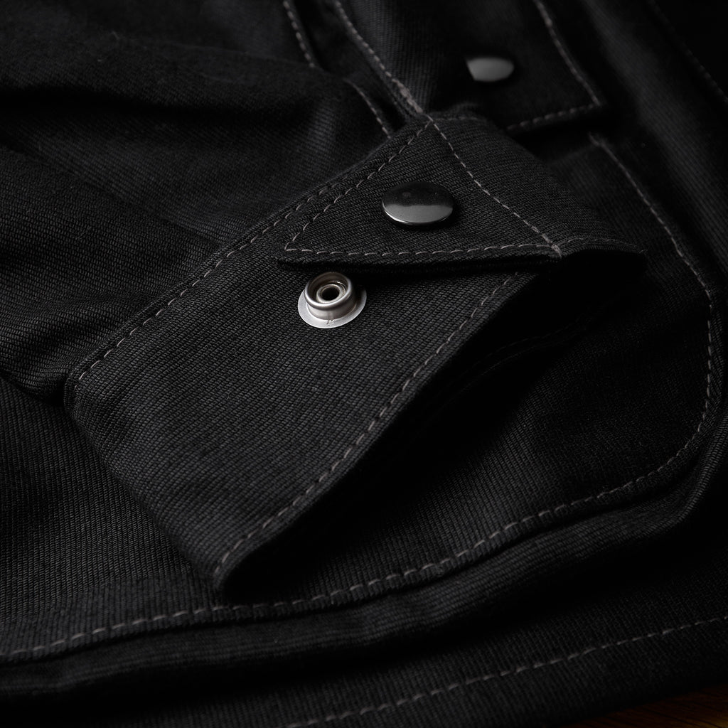 the real mccoy's | joe mccoy heavy cotton enduro racing jacket - black - Bild 6