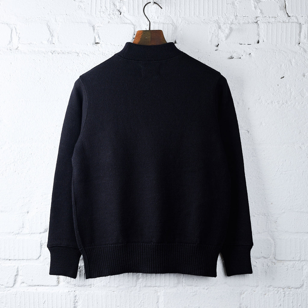 the real mccoy's | mc25108 u.s.n. blue wool jersey - navy - Bild 2