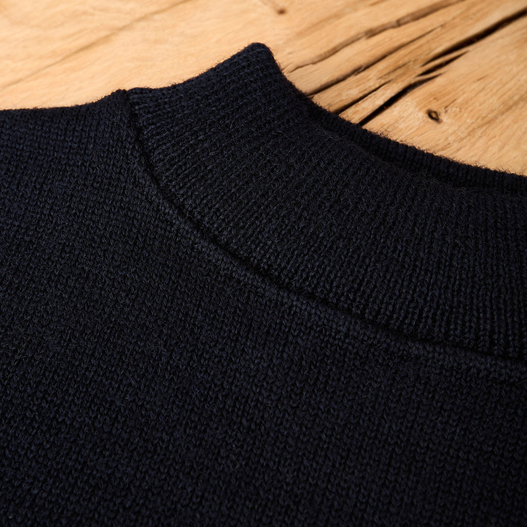 the real mccoy's | mc25108 u.s.n. blue wool jersey - navy - Bild 3