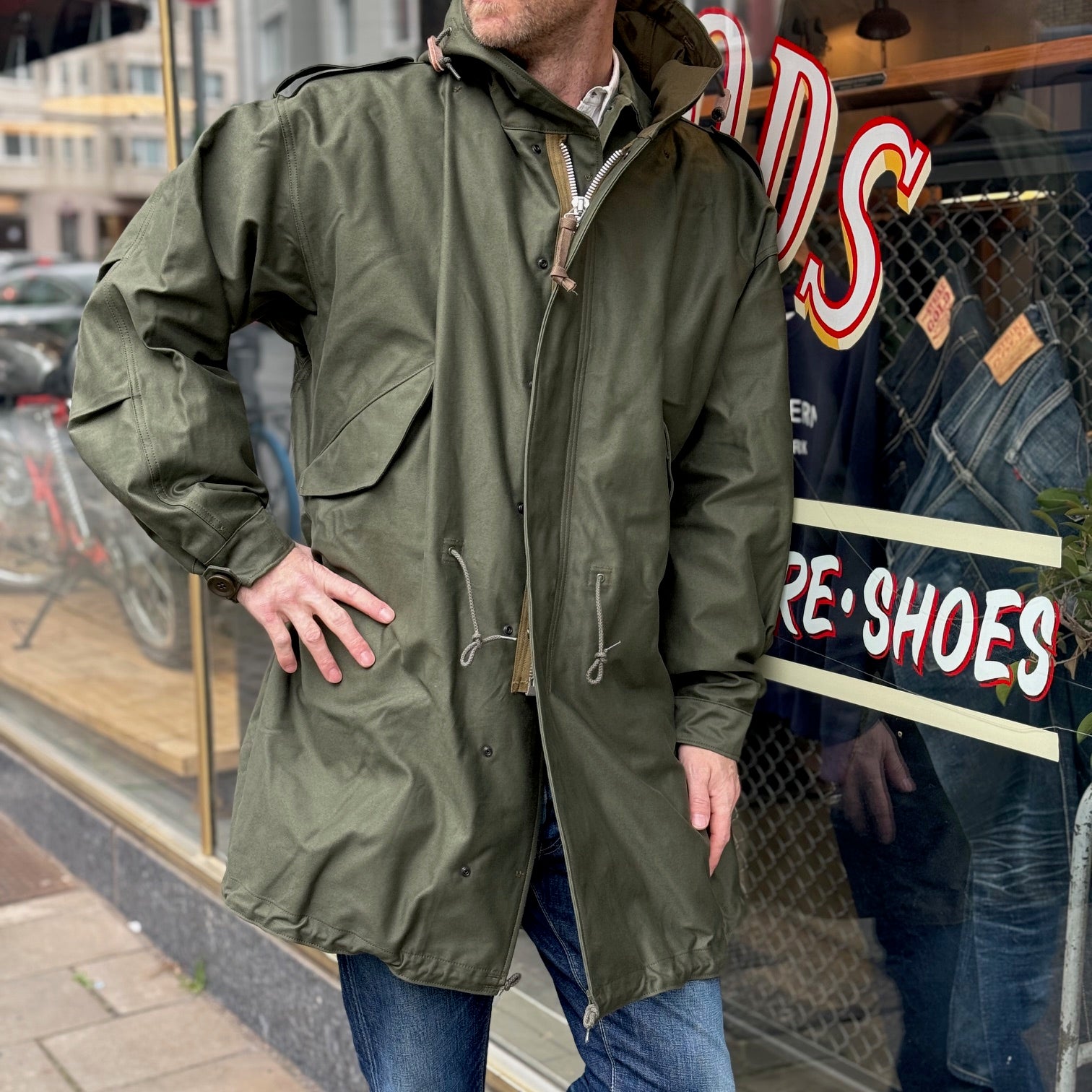 real mccoy's M-47 OVERCOAT 貴重XLSIZE the real mccoy's | coat