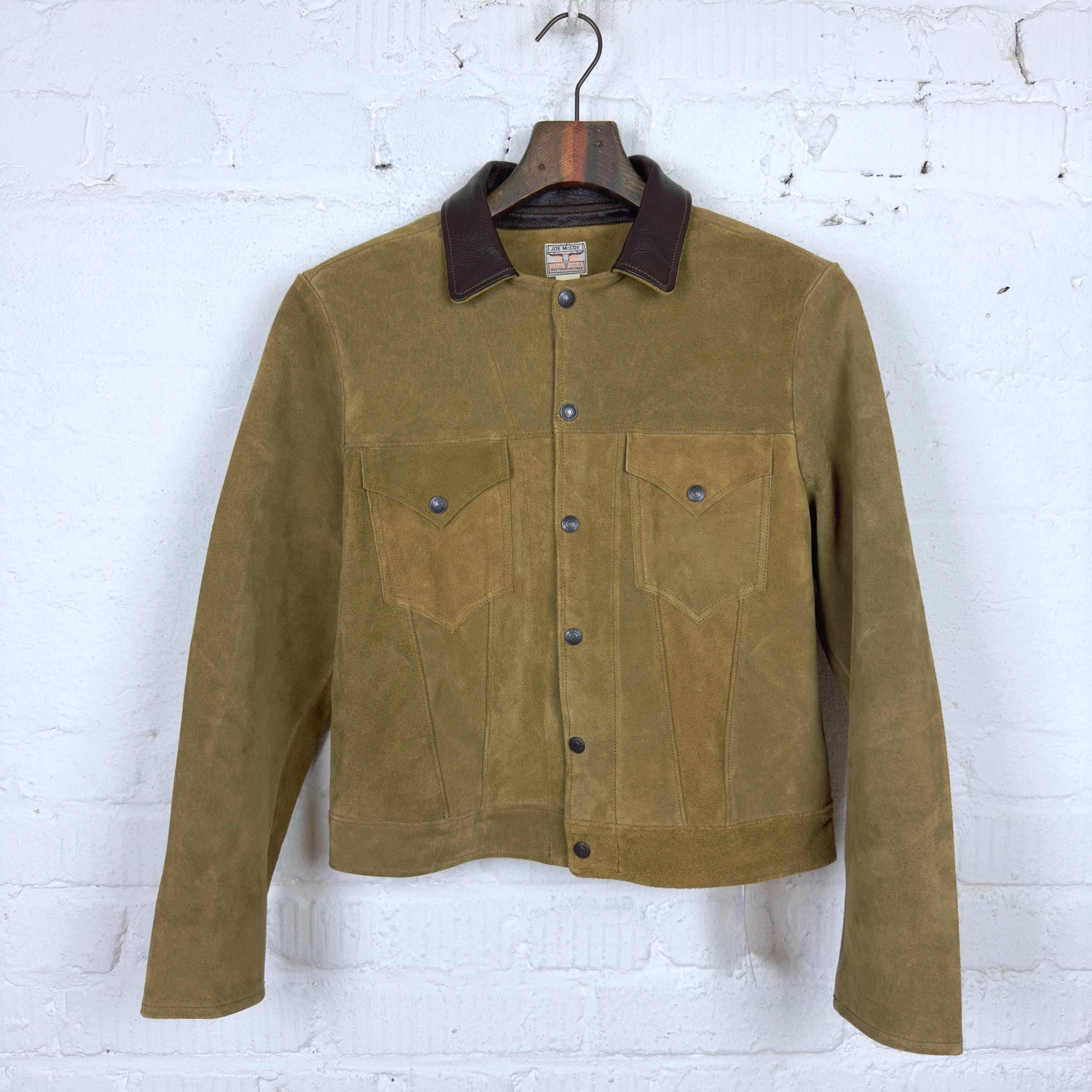 the real mccoy's | rough out leather western jacket – stuf|f-official