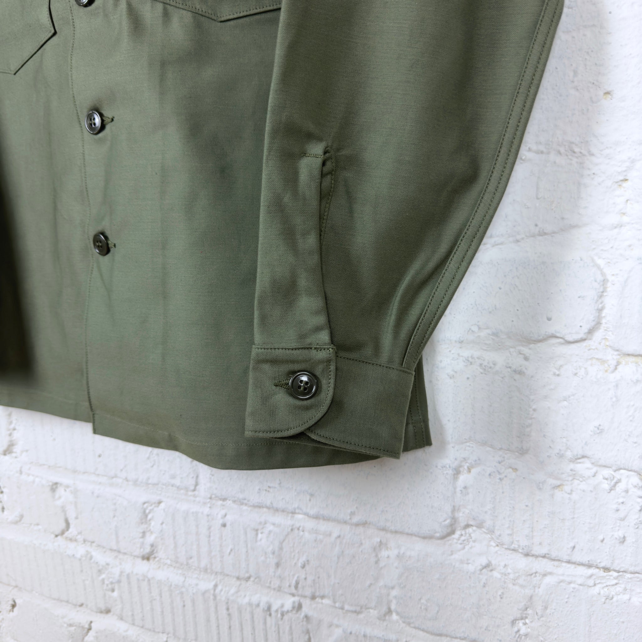 the real mccoy's | shirt, man's, cotton sateen, og-107 the real mccoy's | shirt, man's, cotton sateen, og-107