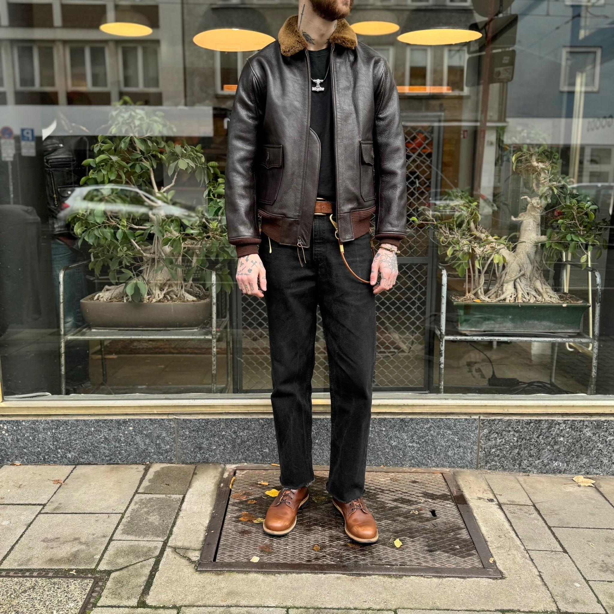 The real mccoy leather jacket deals