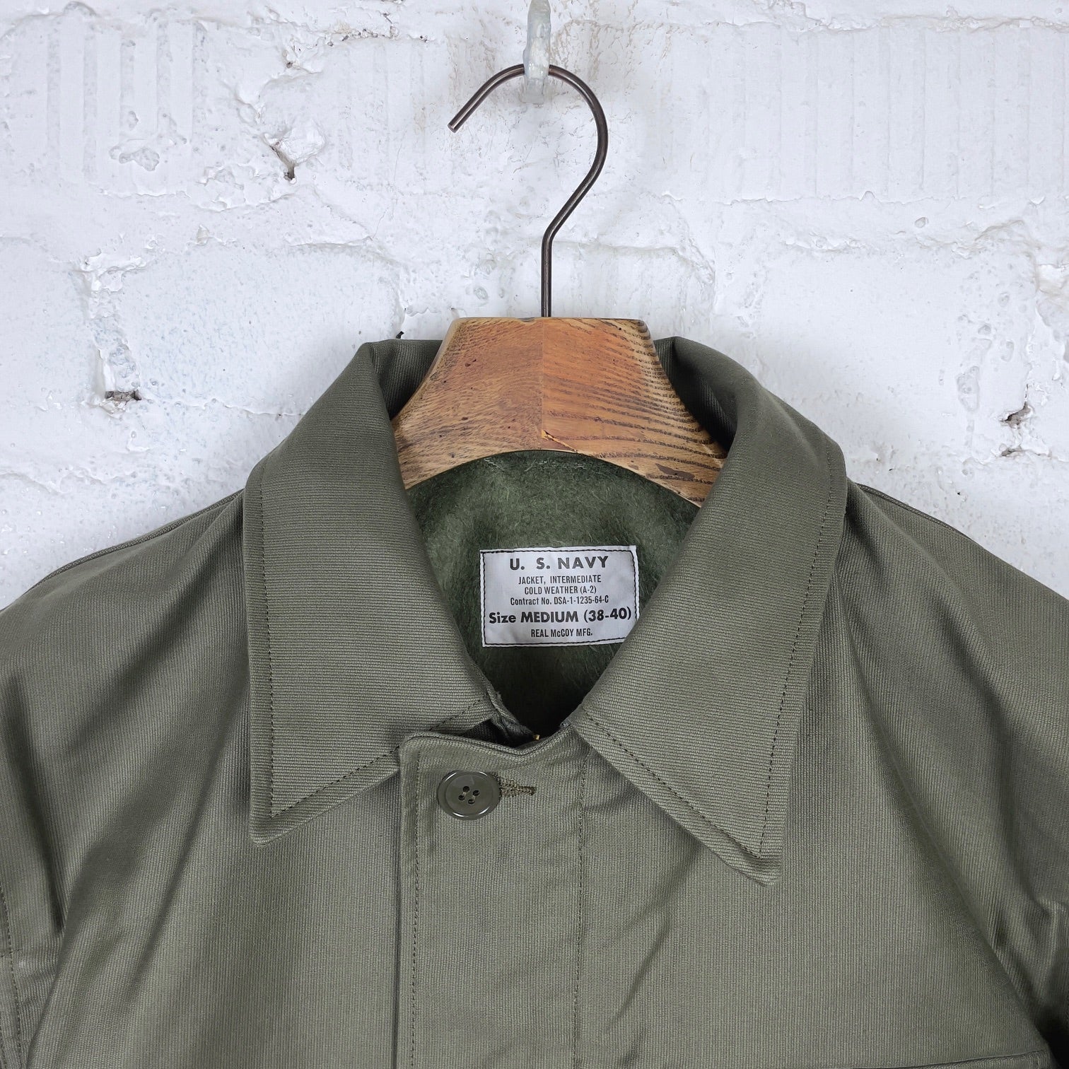 the real mccoy's | u.s.n. a-2 deck jacket real mccoy mfg.