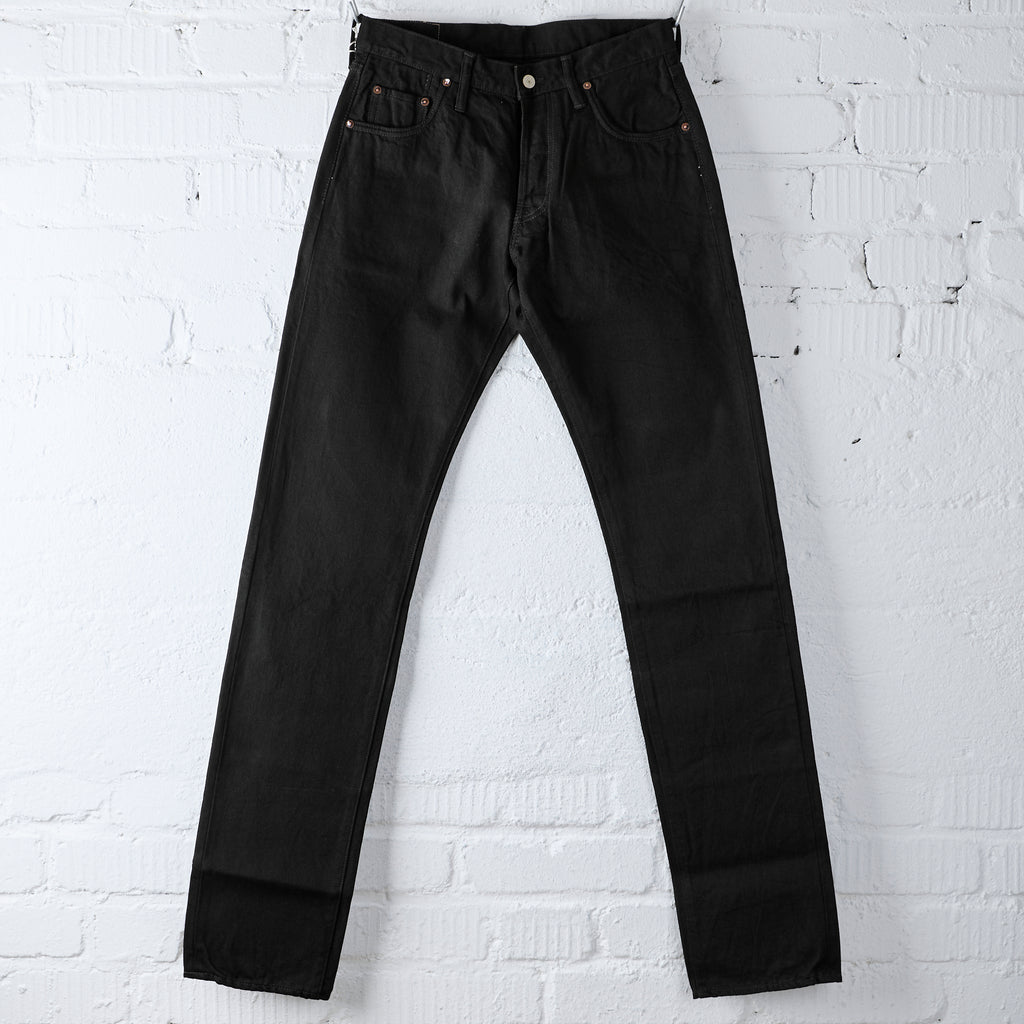 ues | 400tb tapered denim - black