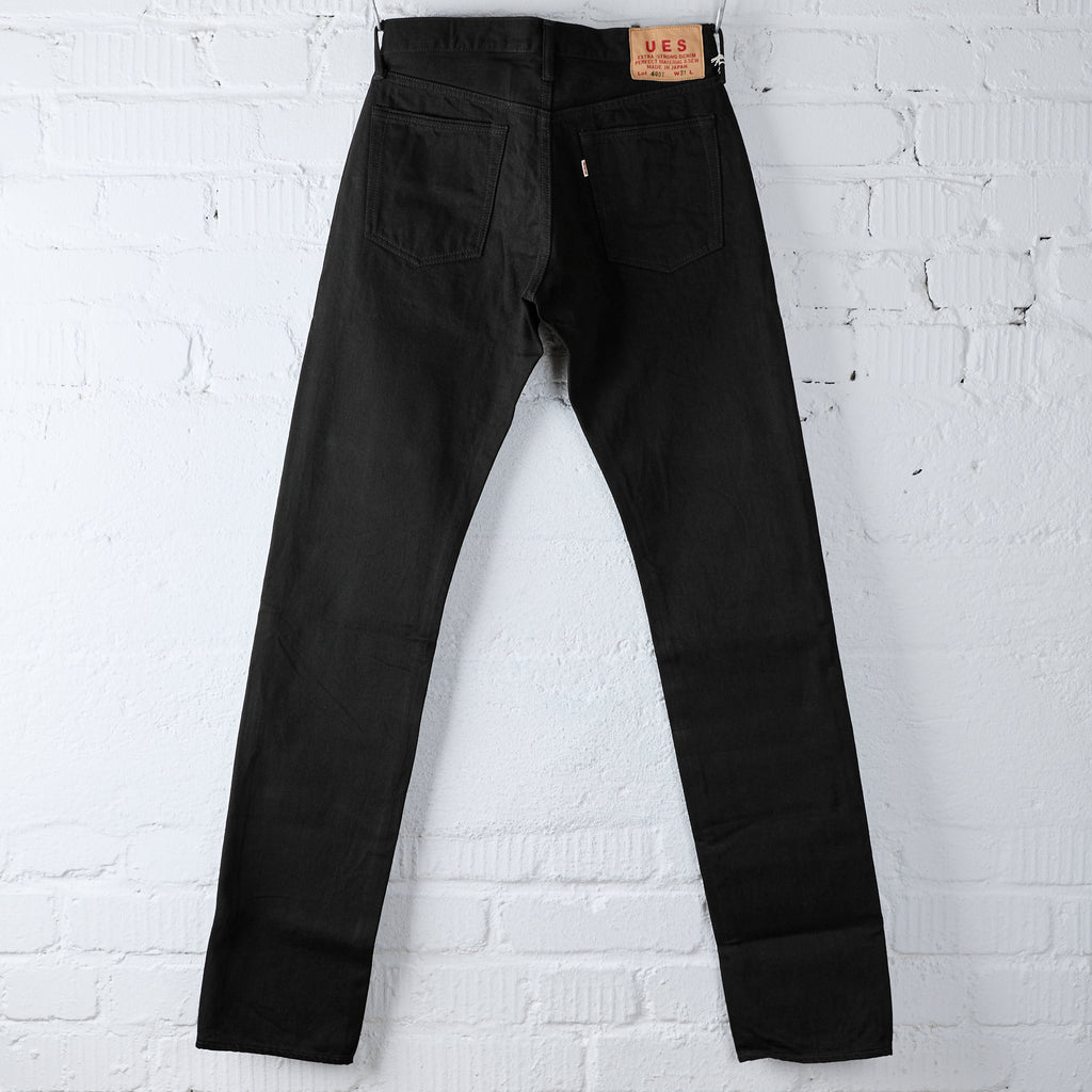 ues | 400tb tapered denim - black - Bild 3