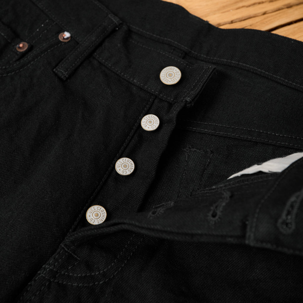 ues | 400tb tapered denim - black - Bild 4
