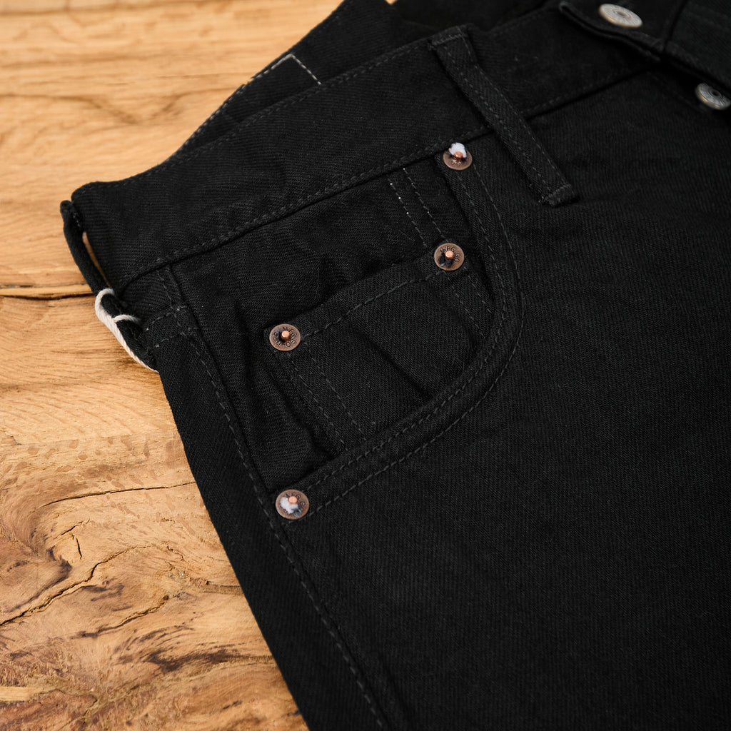 ues | 400tb tapered denim - black - Bild 5