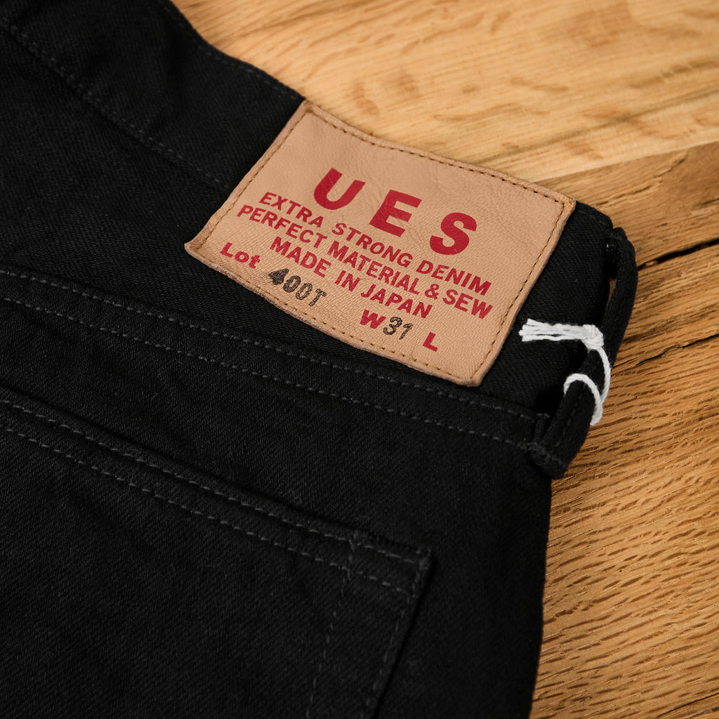 ues | 400tb tapered denim - black - Bild 6
