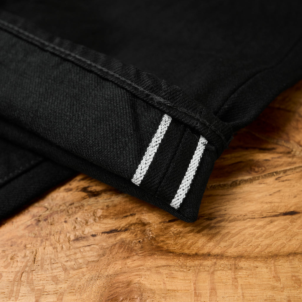 ues | 400tb tapered denim - black - Bild 7