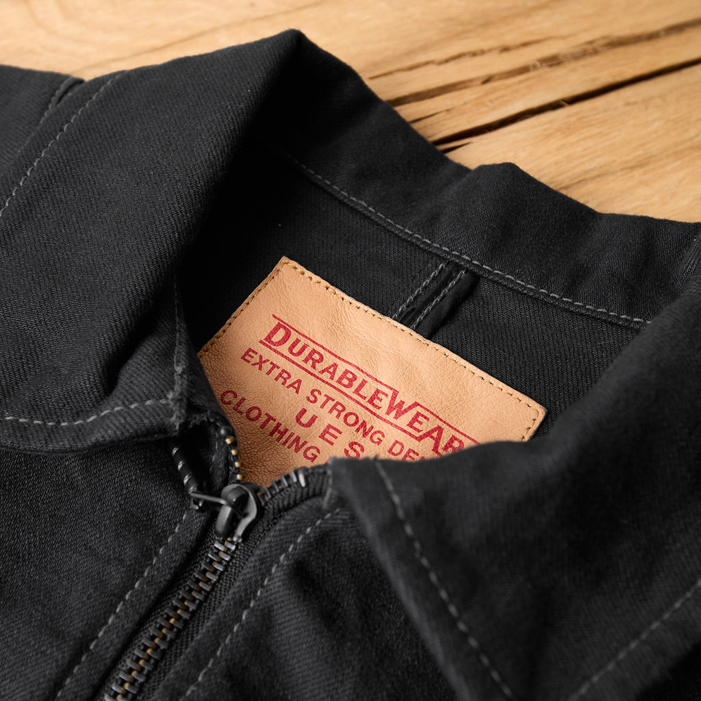 ues | single riders denim jacket - black - Bild 4
