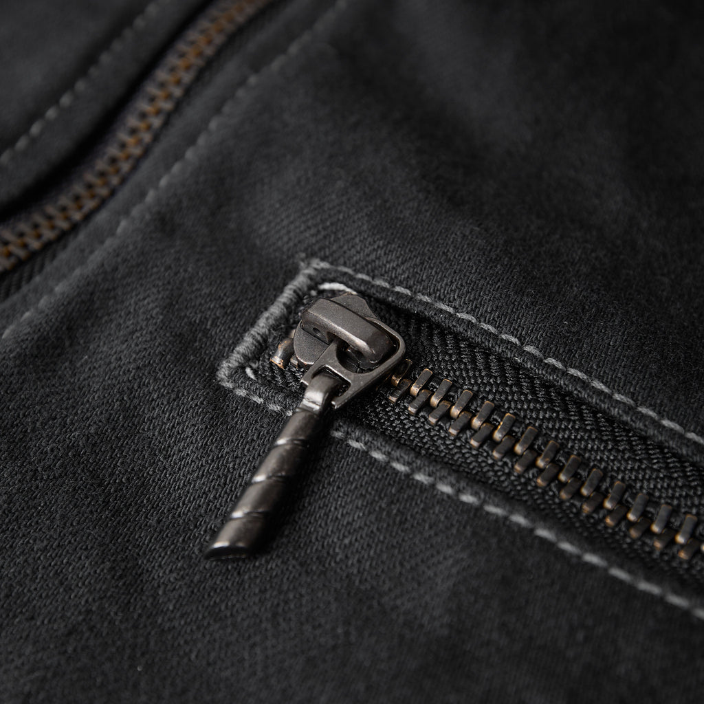 ues | single riders denim jacket - black - Bild 5